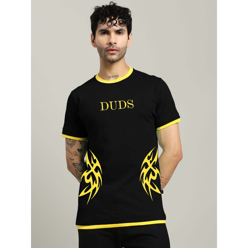 NIMO REGULAR FIT T-SHIRT BLACK XS