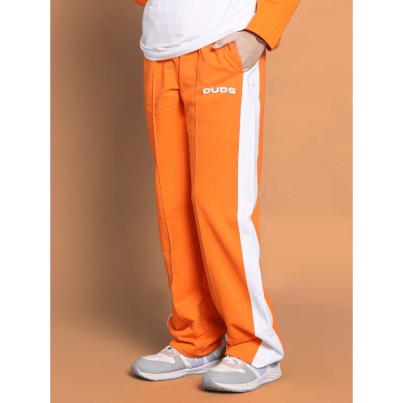 ROCK AND ROLL JOGGER FOR BOYS GIRLS WHITE ORANGE 1-2 YRS