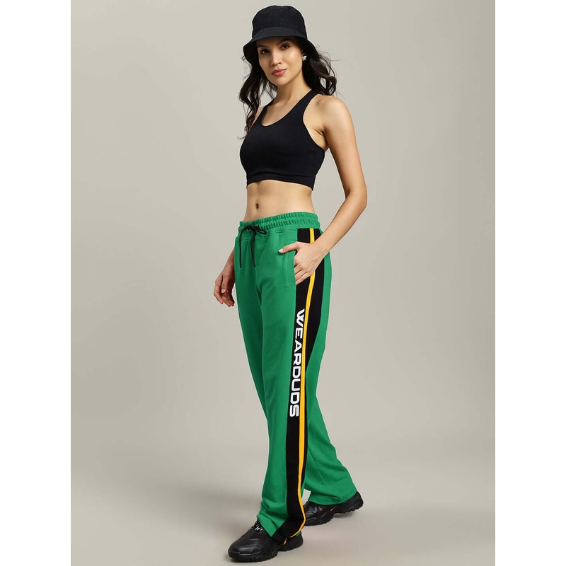 WOMENS ROGER RELAXED-FIT JOGGERS GREEN XS