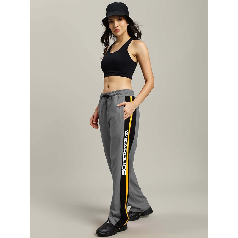 WOMENS ROGER RELAXED-FIT JOGGERS GREY XS