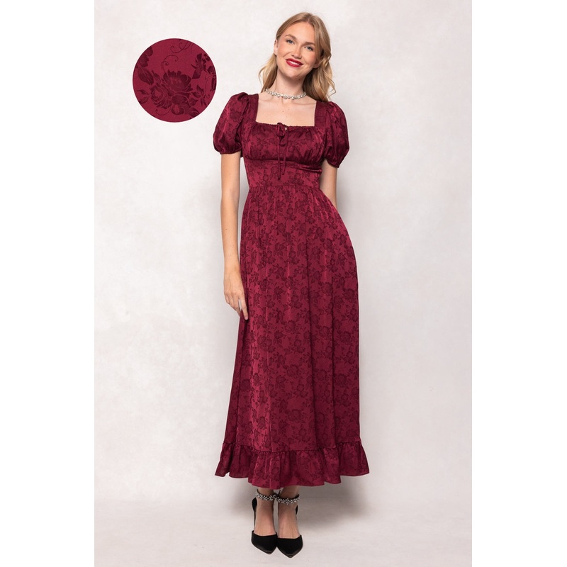 Amira Dress in Red XX Small