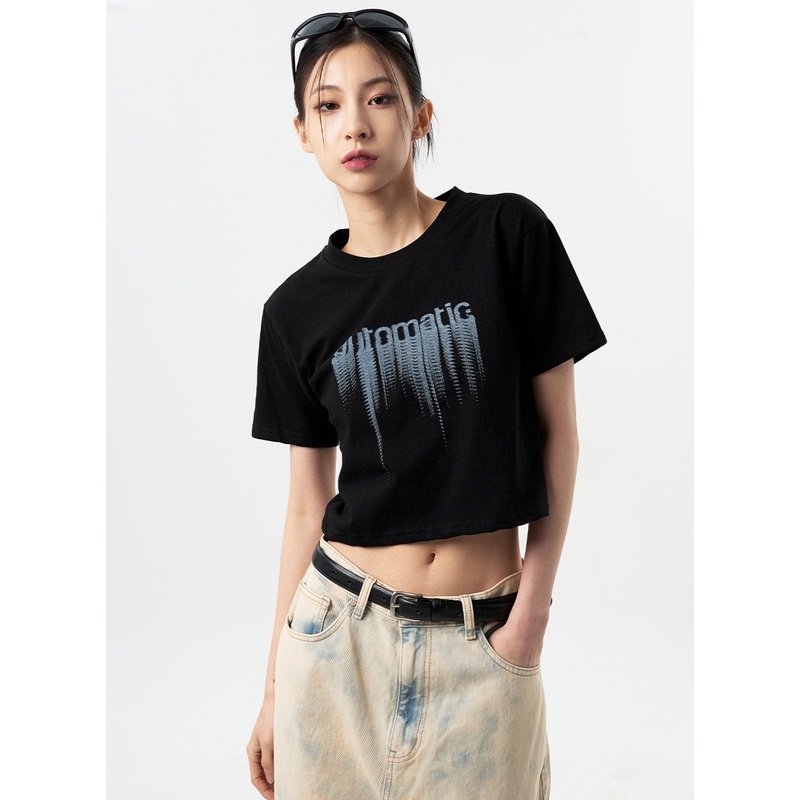 Automatic Graphic Tee CY311 White S/M