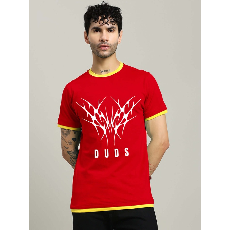 NORIBA REGULAR FIT T-SHIRT RED XS
