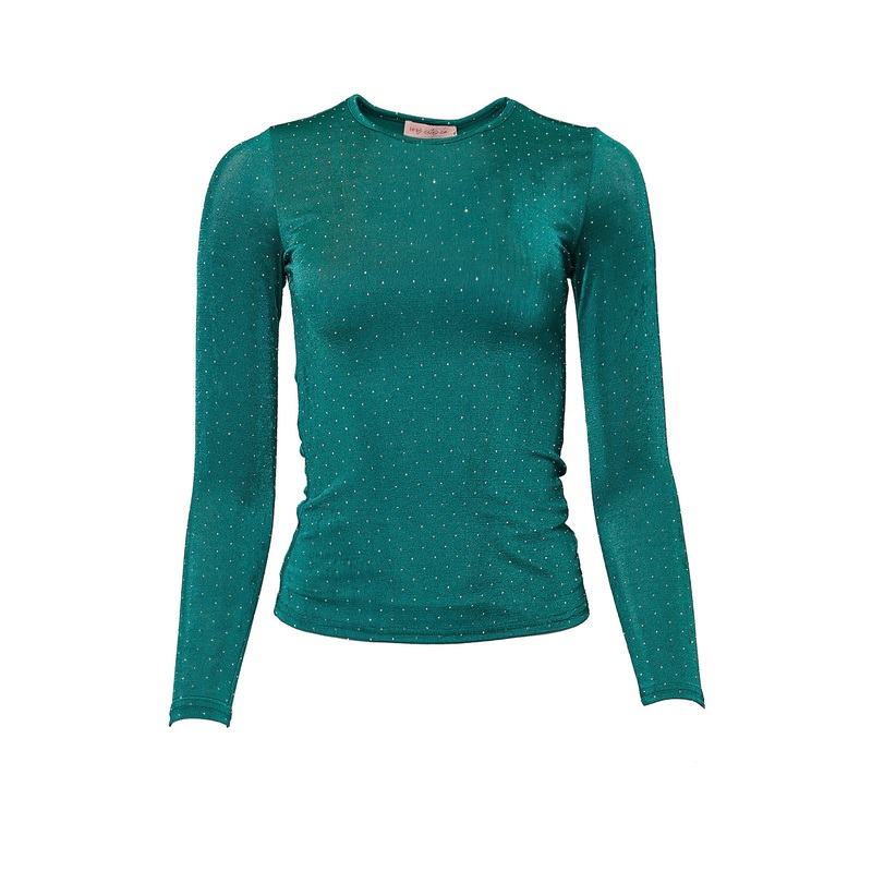 Bravo Top in Emerald XXS