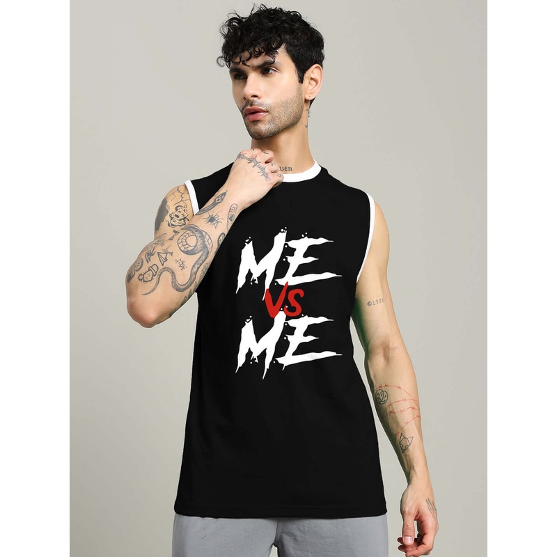 ME VS ME Gym T-Shirt Black Breathable Quick-Dry Workout XS