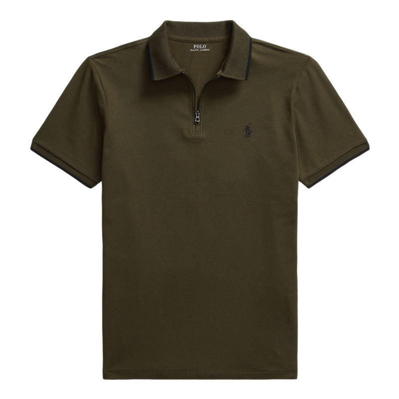 Polo Ralph Lauren Short Sleeve Polo Shirt Company Olive/C9760 Small