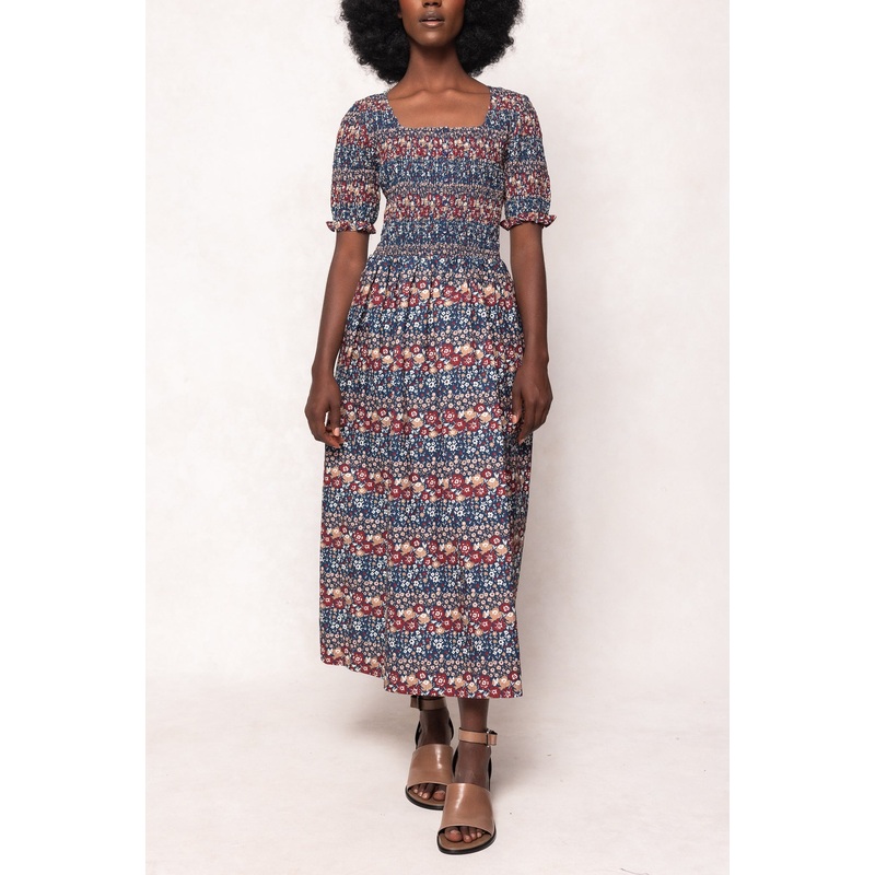 Parker Dress in Dusk Floral Medley XX Small