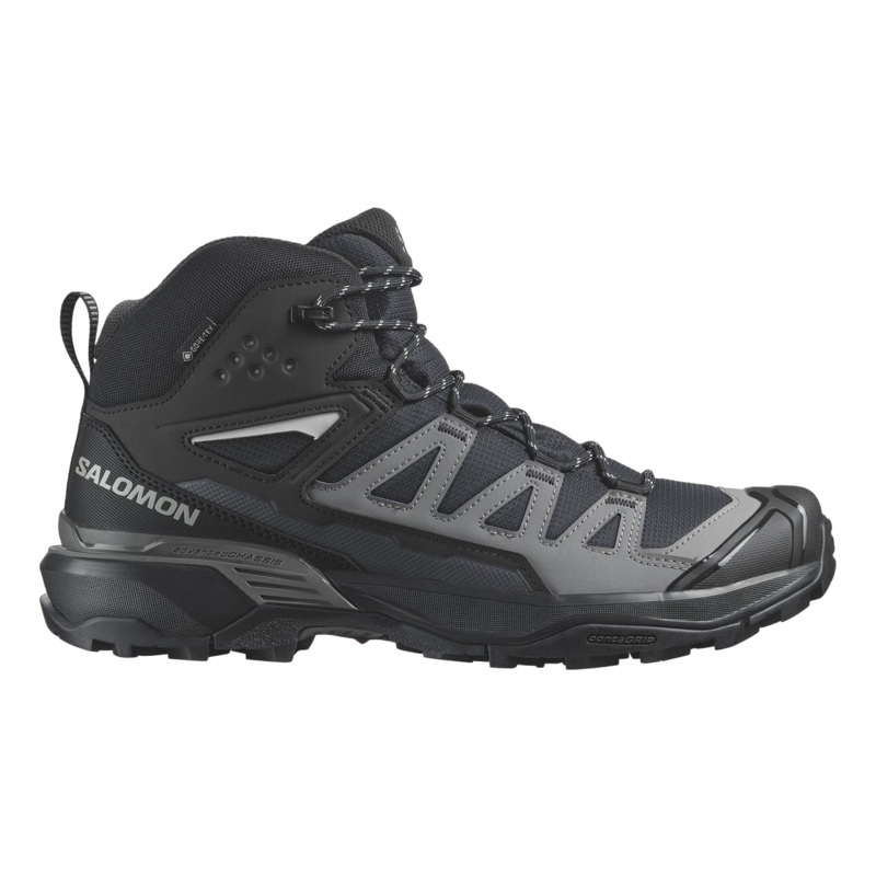 Salomon X Ultra 360 Mid Gore-tex Walking Boot Black/Magnet/Pewter 8