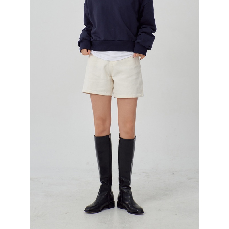Simple Cotton Shorts IM315 White S