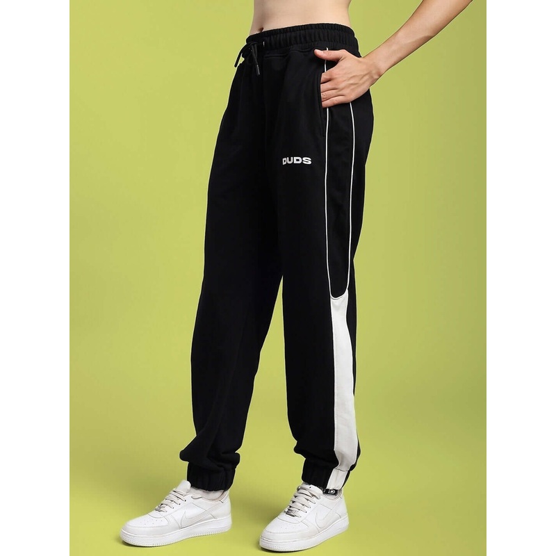 WOMENS DENVER RELAXED FIT JOGGERS BLACK XS