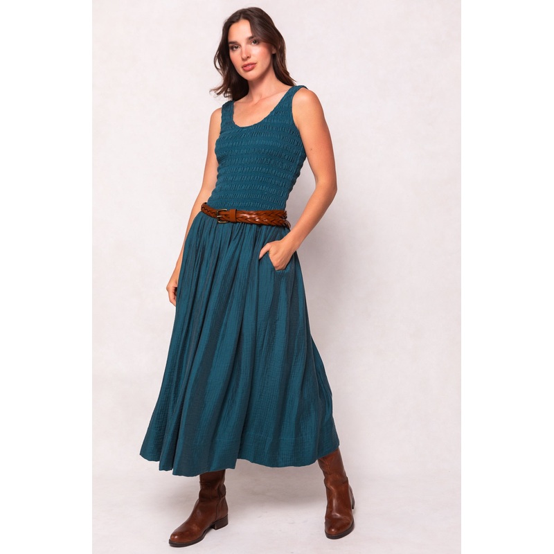 Marlow Dress in Teal XX Small