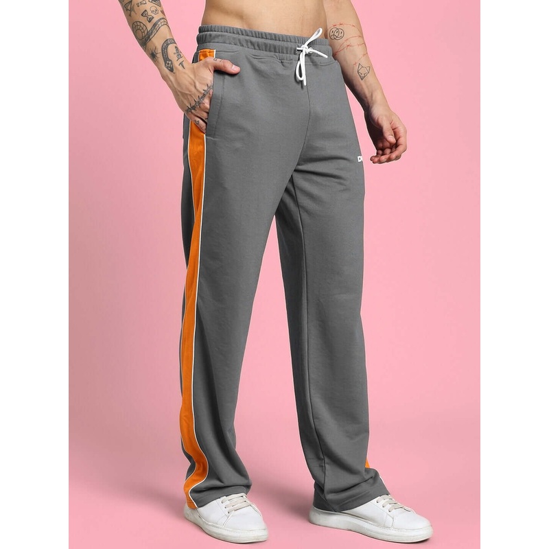 SANFORD STRIPE JOGGERS IN GREY XS