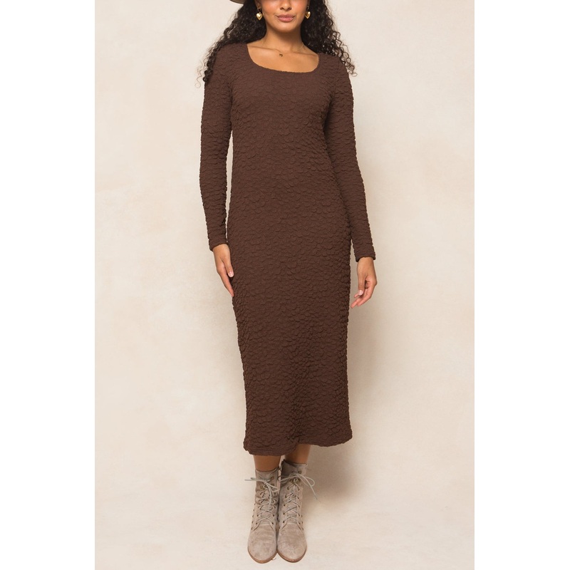 Astrid Dress in Brown XX Small