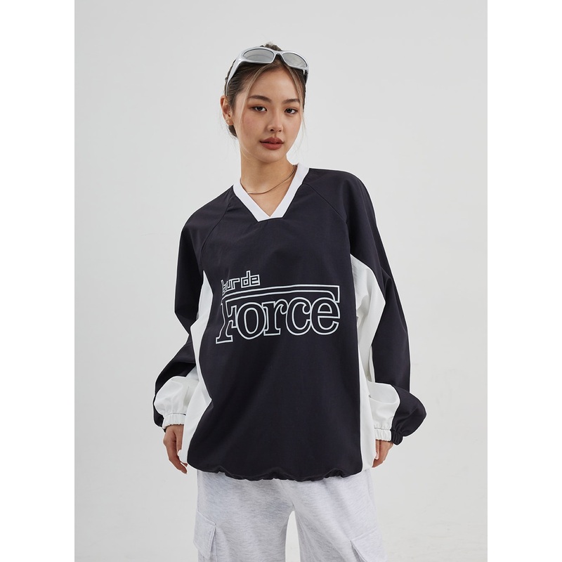 Oversized Drawstring Graphic Tee Unisex CJ313 White M/L