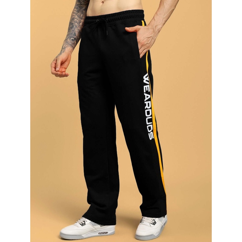 ROGER RELAXED-FIT JOGGERS BLACK XS