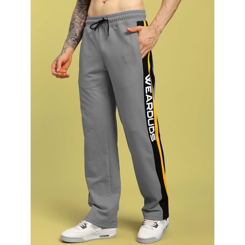 ROGER RELAXED-FIT JOGGERS GREY XS