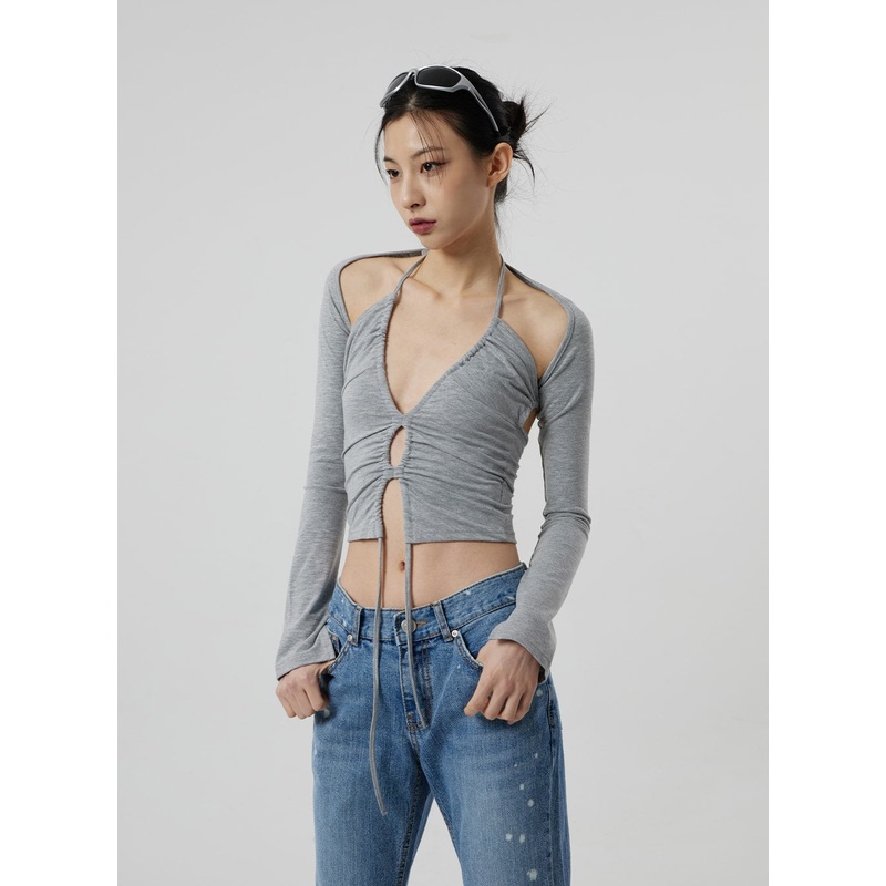 Slim Fit Bolero CF309 White S/M