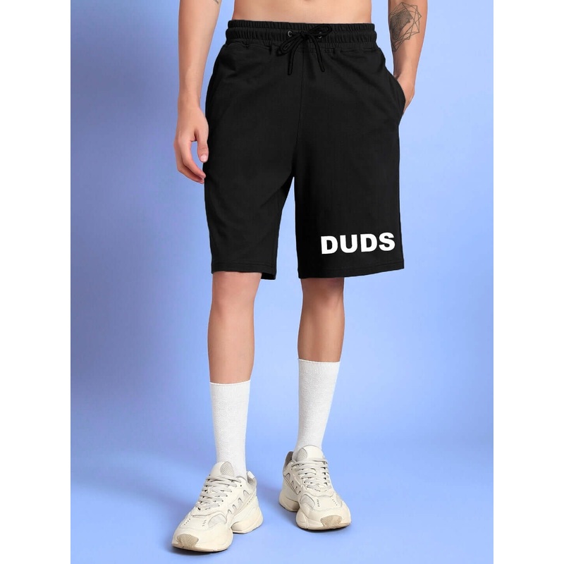 THINK BIG SUMMER COTTON SHORTS BLACK XS