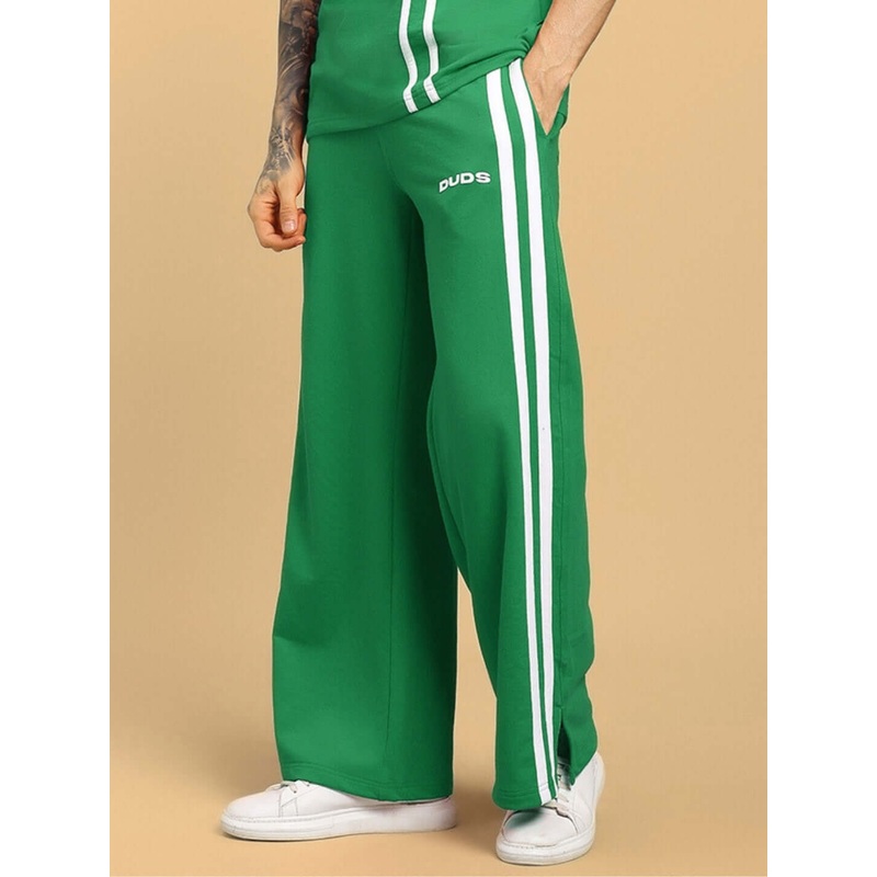 UNITED STRIPE JOGGERS GREEN MEN XS