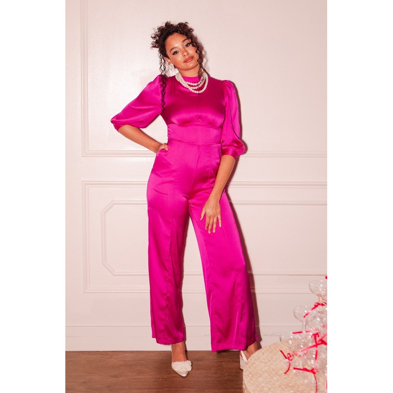 Wanda Jumpsuit in Pink XX Small