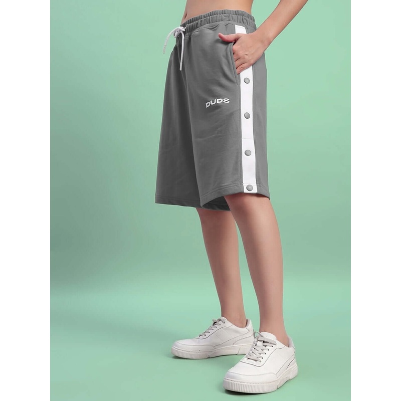 WOMEN’S EZEL REGULAR FIT SHORTS GREY XS