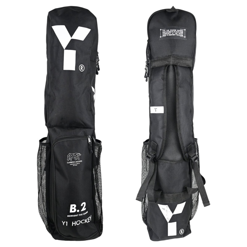 Y1 B.2 Cordura Stick Bag Black/White One Size