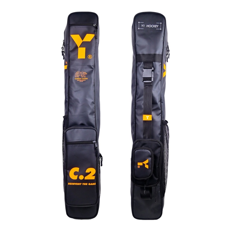 Y1 C.2 Tarpaulin Stick Bag Black/Orange One Size