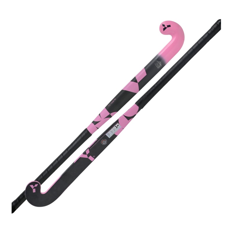 Y1 Glbpink 70 Hockey Stick Black & Pink 36.5