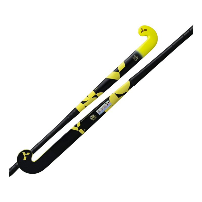 Y1 Indoor Il.w2 Hockey Stick Black & Yellow 36.5