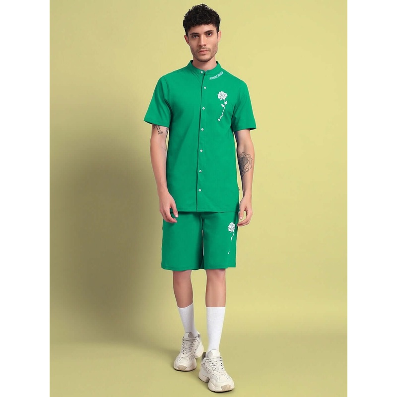 LIMBO COTTON CO-ORD SET GREEN! XS