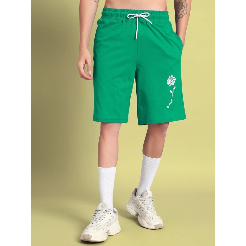 LIMBO SUMMER COTTON SHORTS GREEN XS