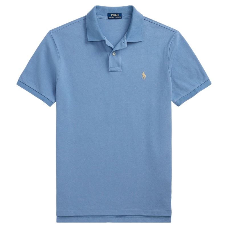 Polo Ralph Lauren Short Sleeve Polo Shirt Channel Blue/C8640 Medium