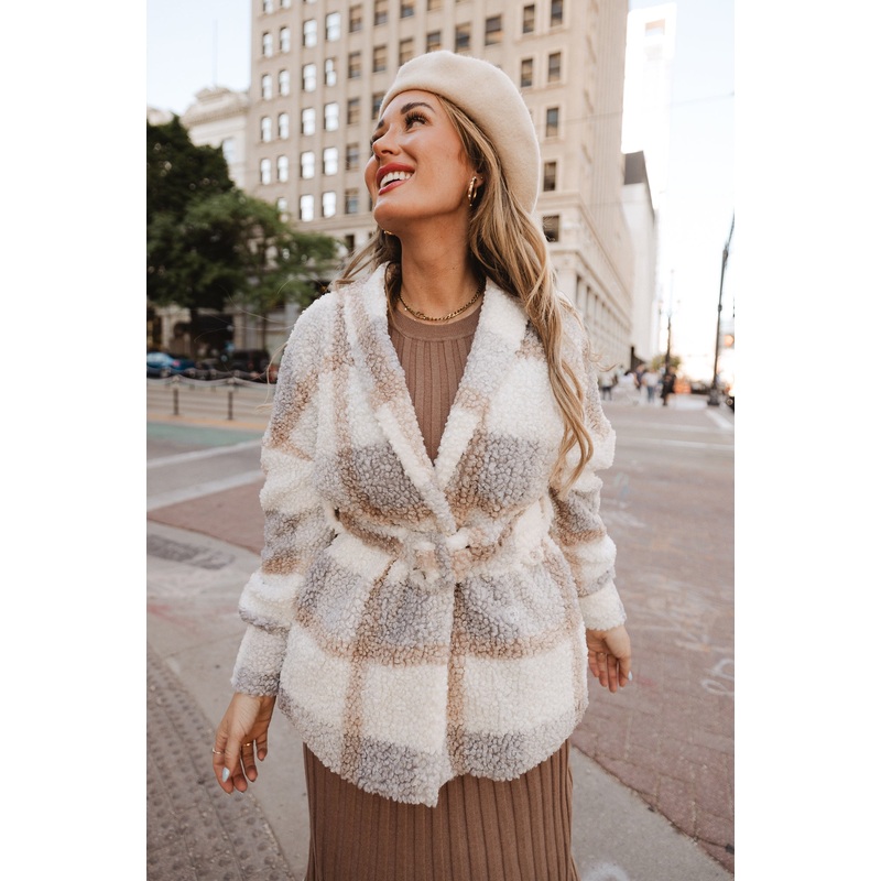 Stetson Coat in Plaid XX Small