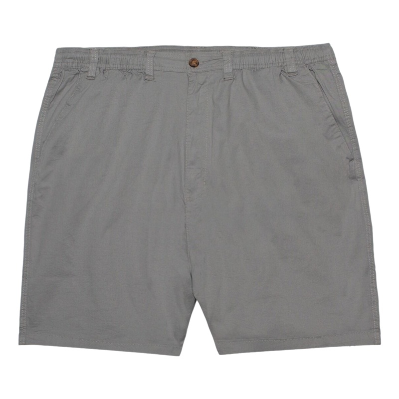 Espionage Smart Elasticated Waist Shorts Light Grey 2 X-Large