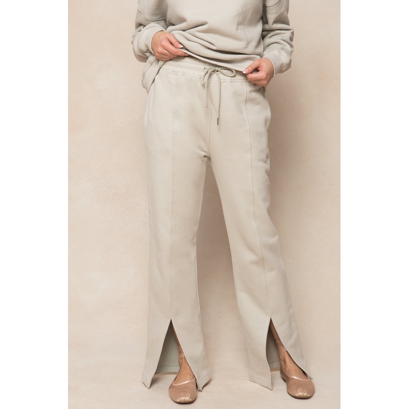 Ivy Flare Sweatpants in Sage XX Small