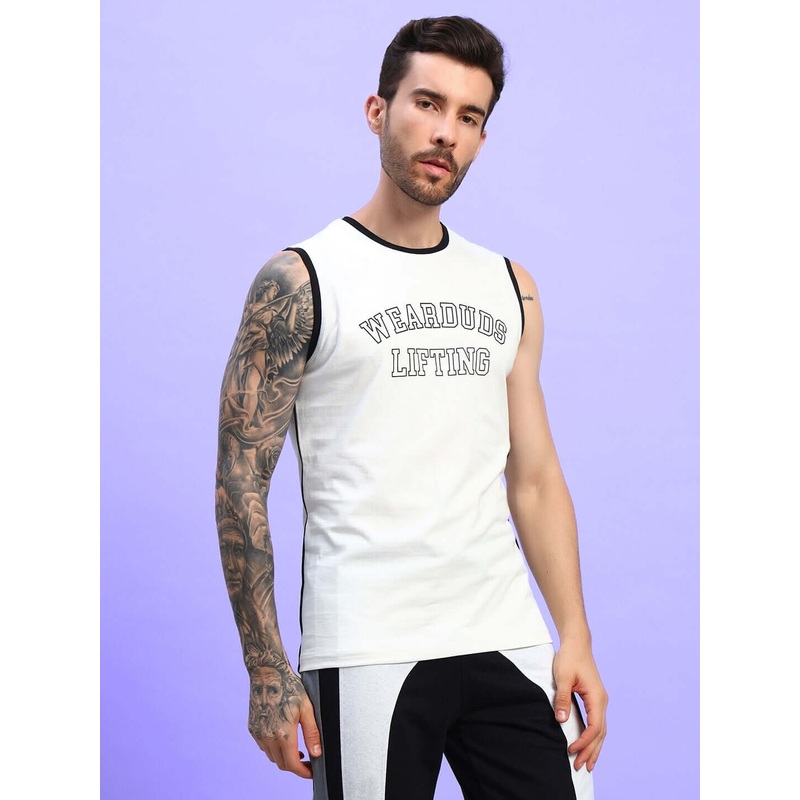 LIFT UP REGULAR FIT T-SHIRT OFF WHITE XS