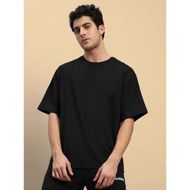 SUPERIOR OVER SIZED T-SHIRT BLACK XS