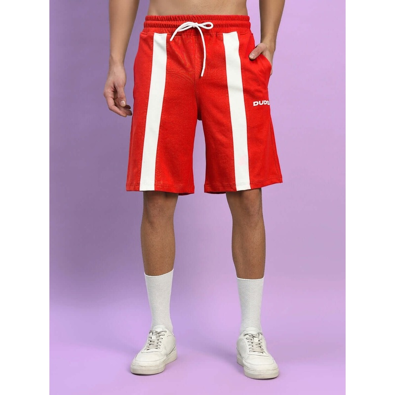 WIDELINE REGULAR FIT SHORTS RED XS