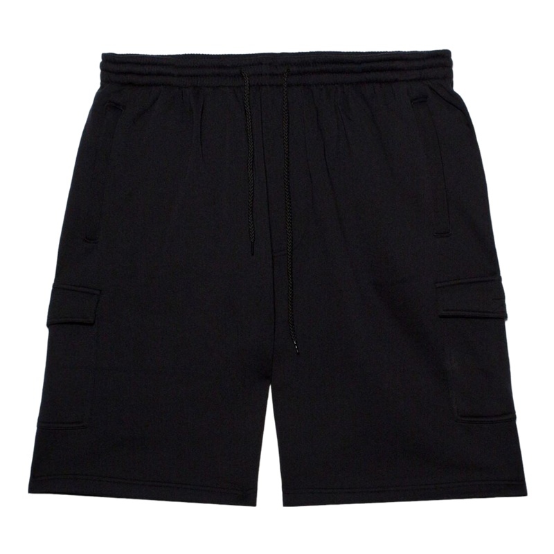 Espionage Cargo Sweat Shorts Black 2 X-Large