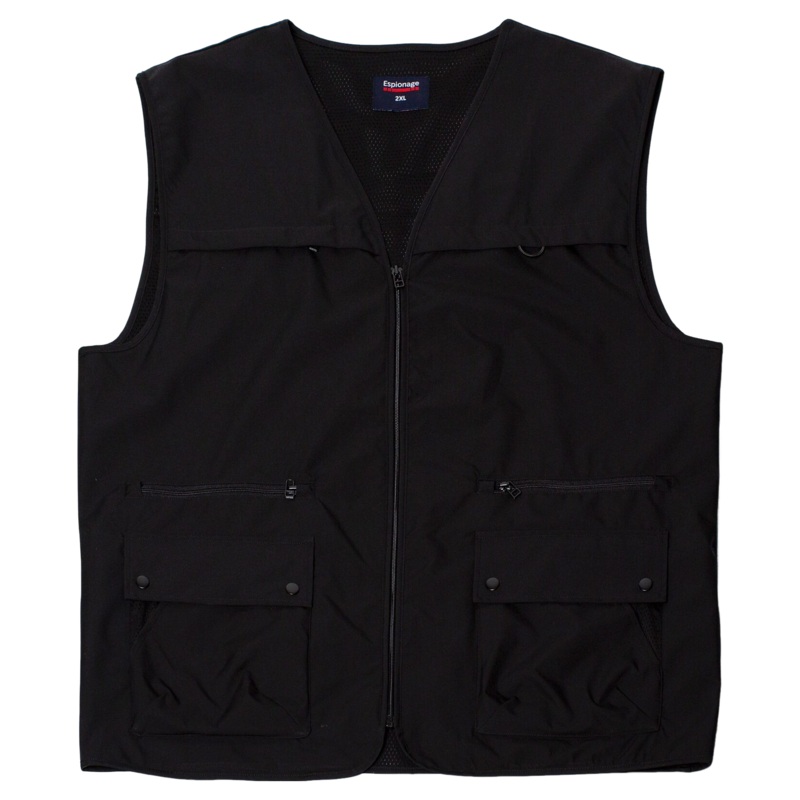 Espionage Gilet Black 2 X-Large