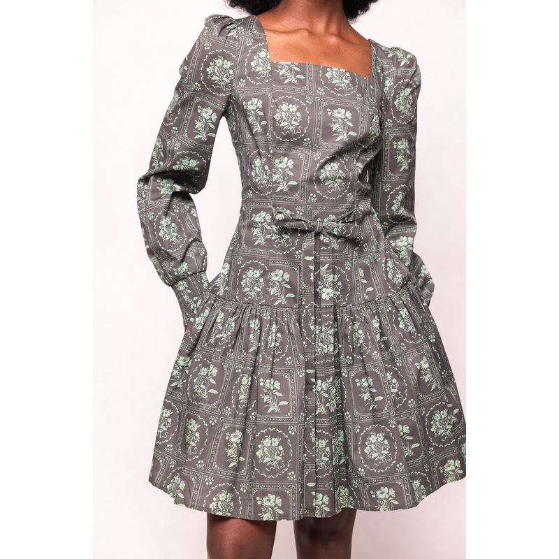 Finn Dress in Garden Tile 00