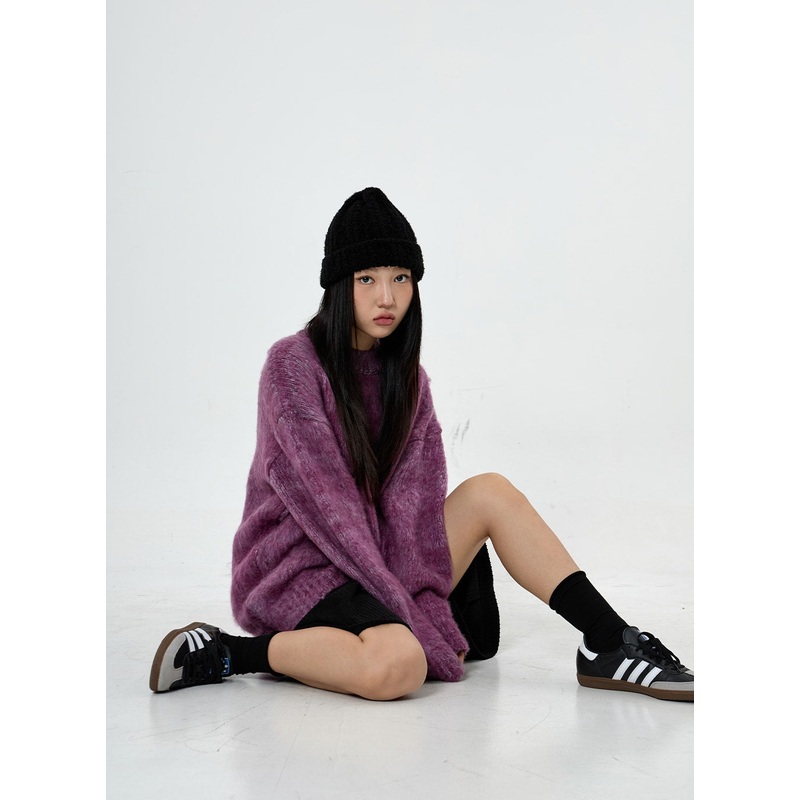 Frankie Mix Overfit Knit Unisex CS28 Orange S