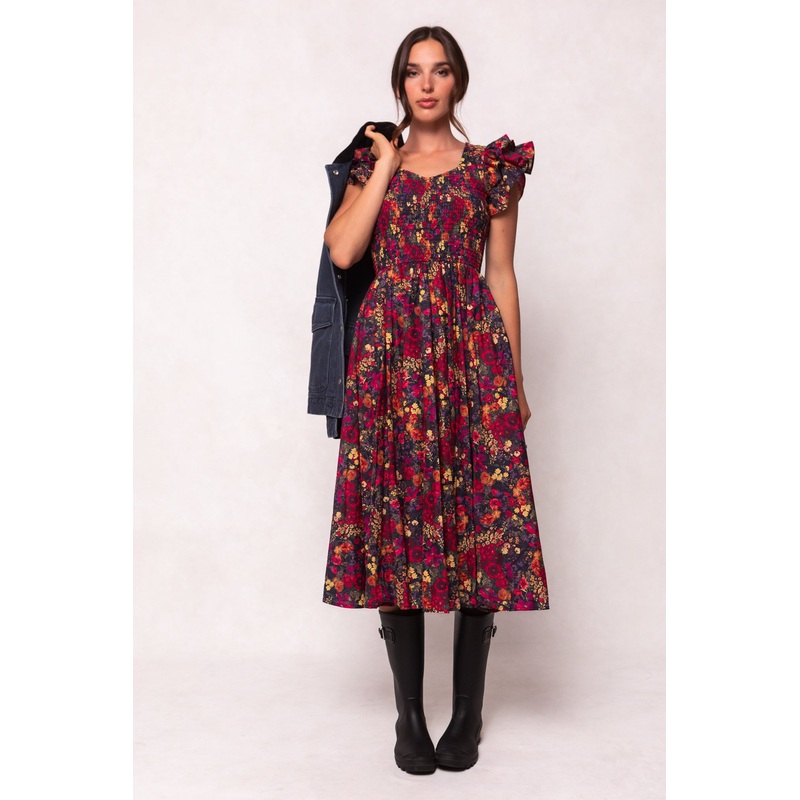 Hattie Dress in Night Garden XX Small