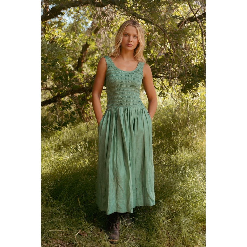 Marlow Dress in Green XX Small