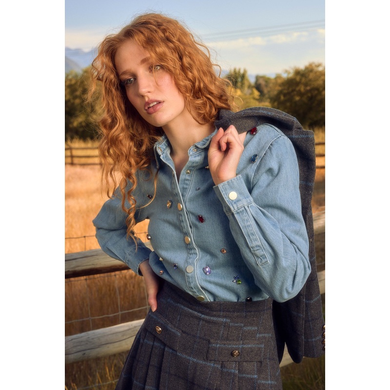 Rhinestone Cowboy Shirt XX Small