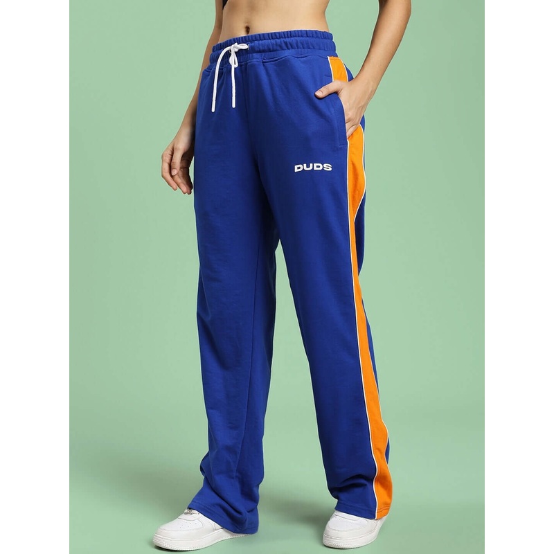 WOMEN’S SANFORD STRIPE JOGGERS BLUE XS