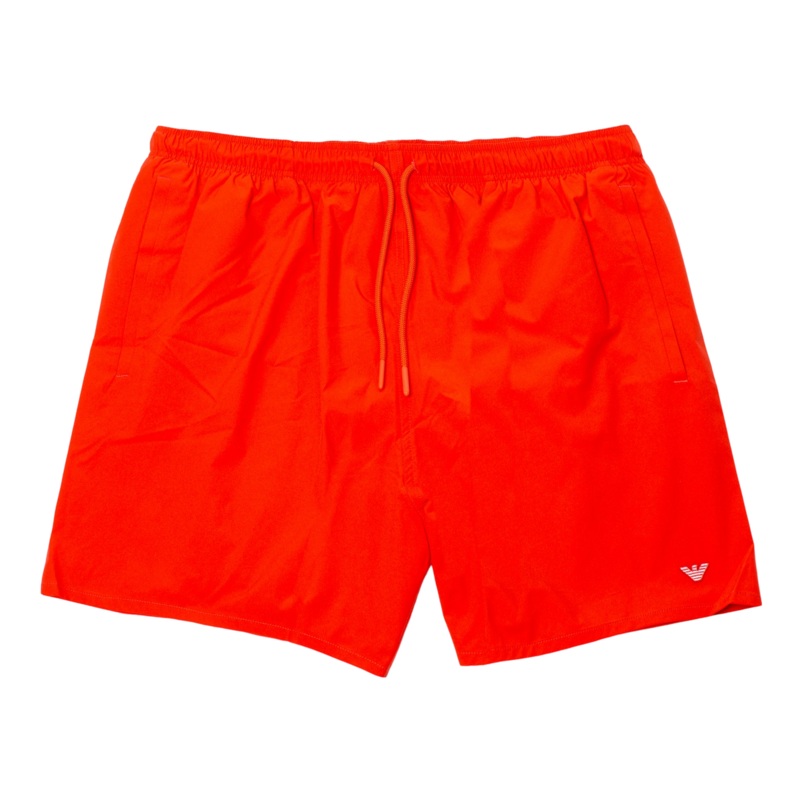 Emporio Armani Swim Shorts Orange Medium