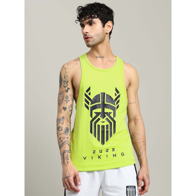 GLADIATOR GYM T-SHIRT NEON GREEN XS