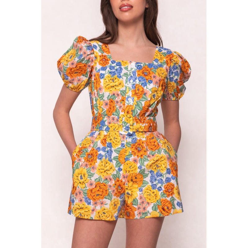 Marianne Romper in Floral XX Small
