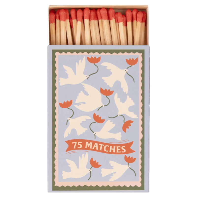 Paddywax Adopo Boxed Matches Flower Orange One